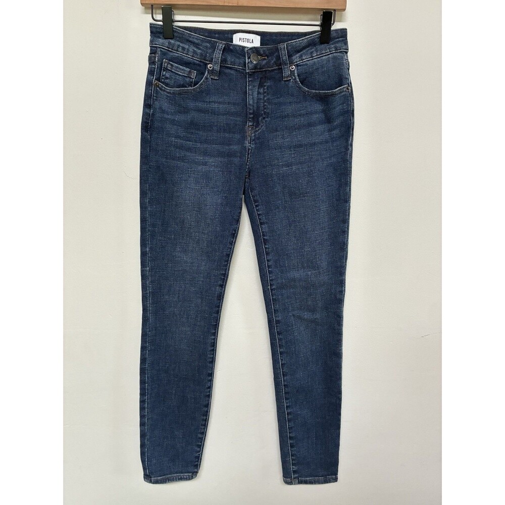 Pistola Skinny Jeans Women’s 26 Low Rise Medium Blue